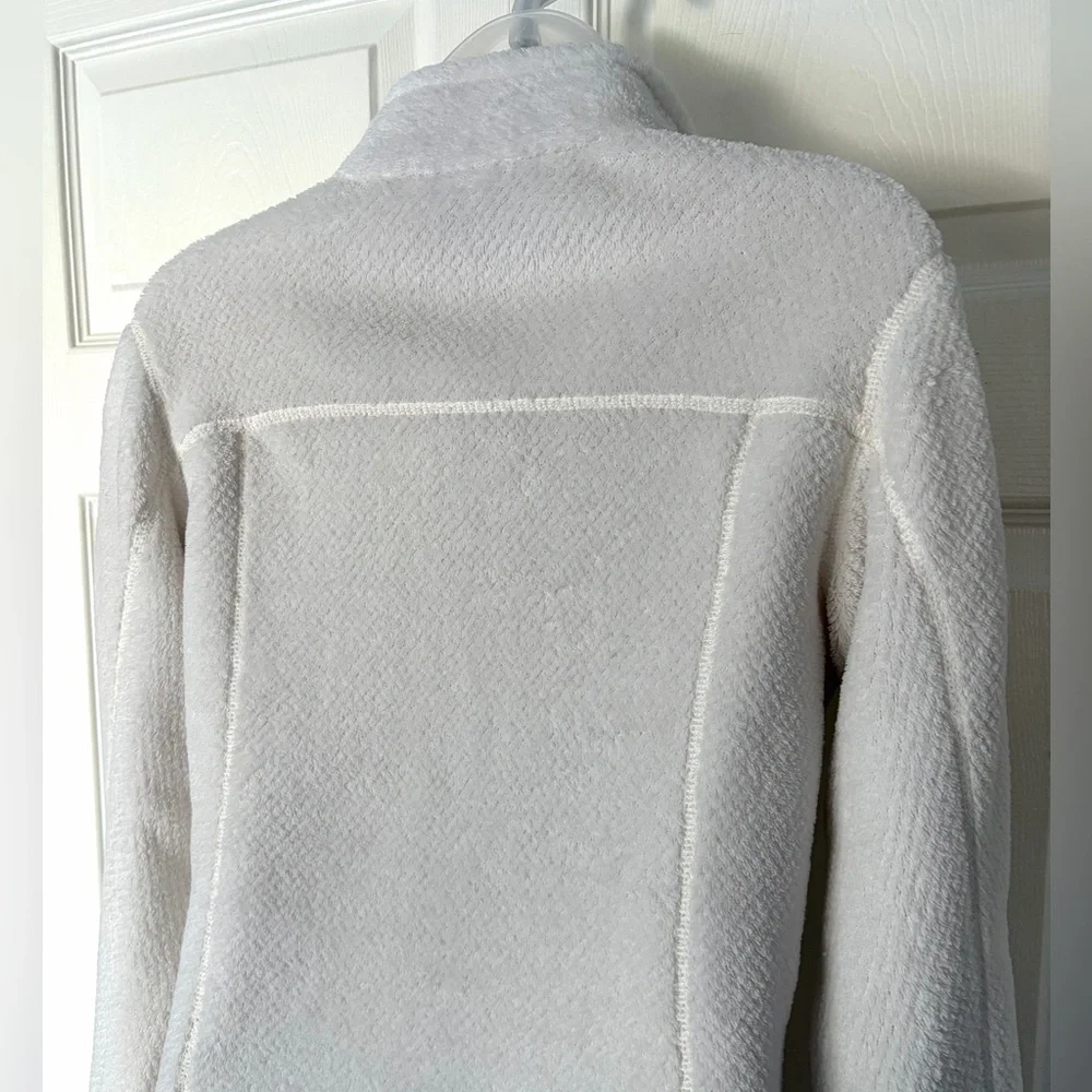 Patagonia Sweater Fleece Women’s Re-Tool Snap-T Pullover size Small Ivory - Picture 5 of 13